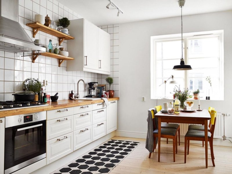 Кухня в скандинавском стиле - 85 фото стильного дизайна