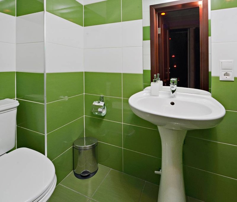 Ванная Комната В Салатовых Тонах Фото