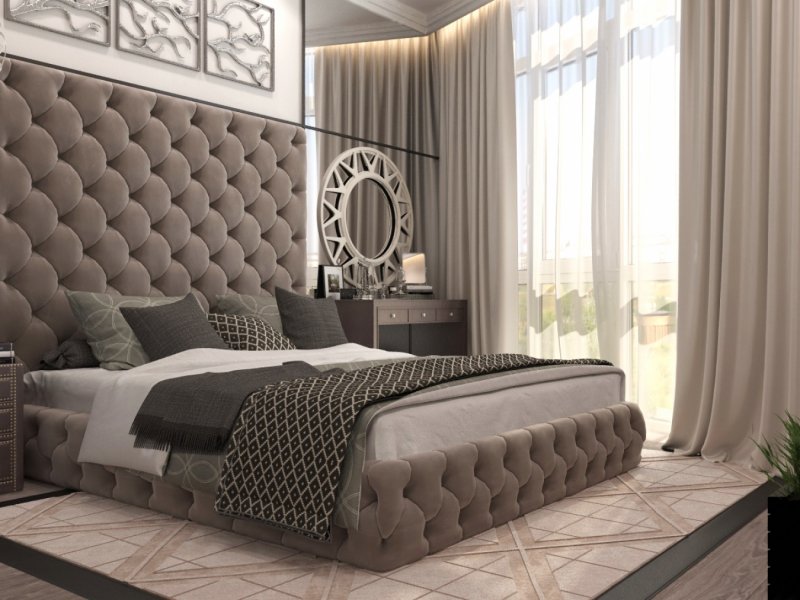 Дизайн коричневой спальни: уютные сочетания (50 фото)