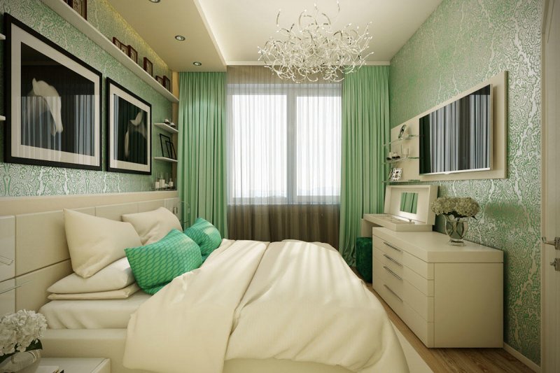 Варианты дизайна спальни 12 кв м — современные стили